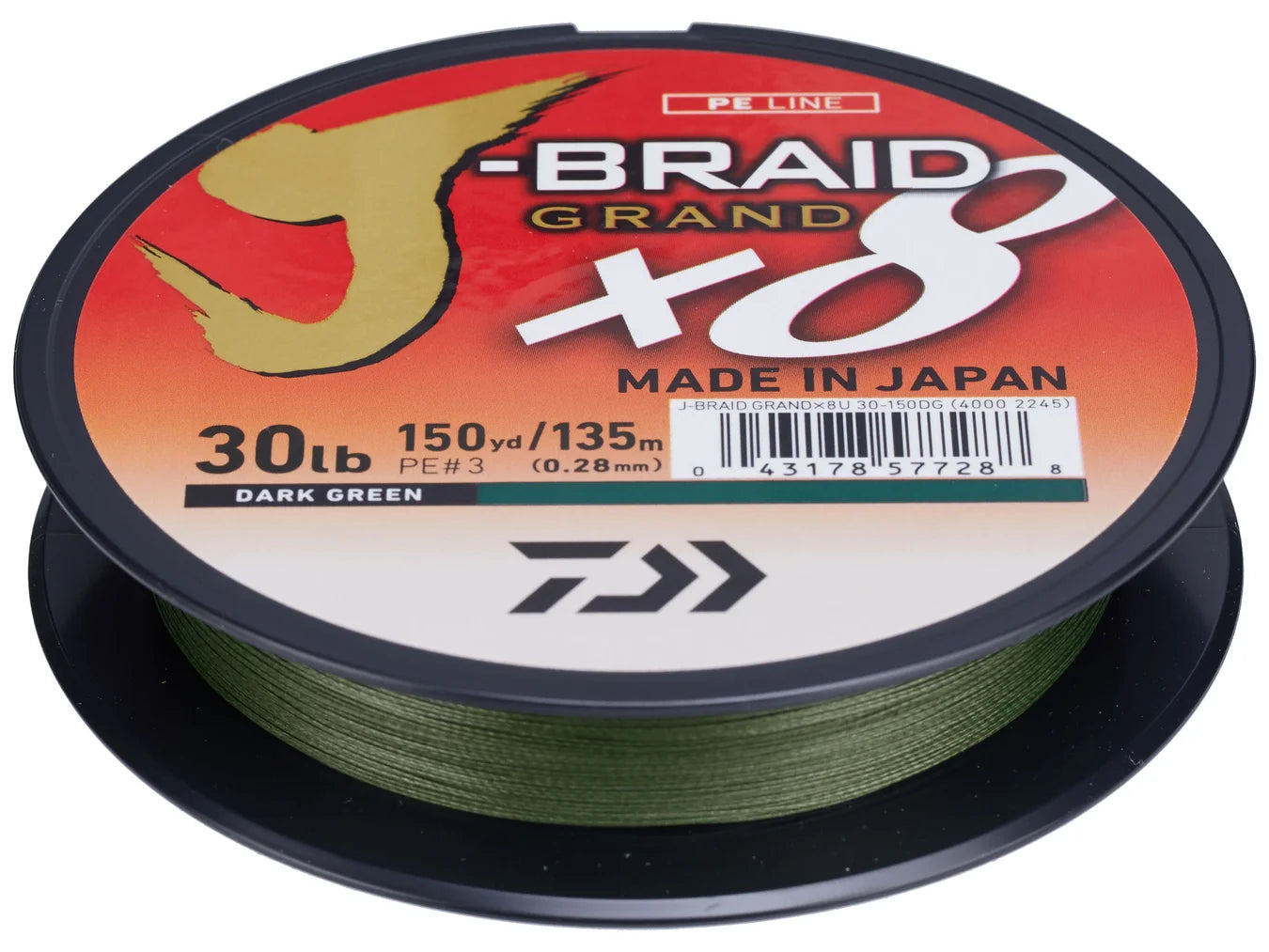 J-Braid X8 Grand Dark Green